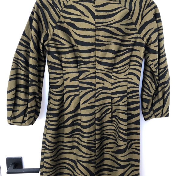 NWT Veronica Beard Navi Dress Olive color Size 2 - Picture 3 of 6